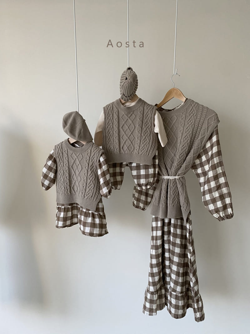 AOSTA - Korean Children Fashion - #Kfashion4kids - Mom Jane One-piece - 11
