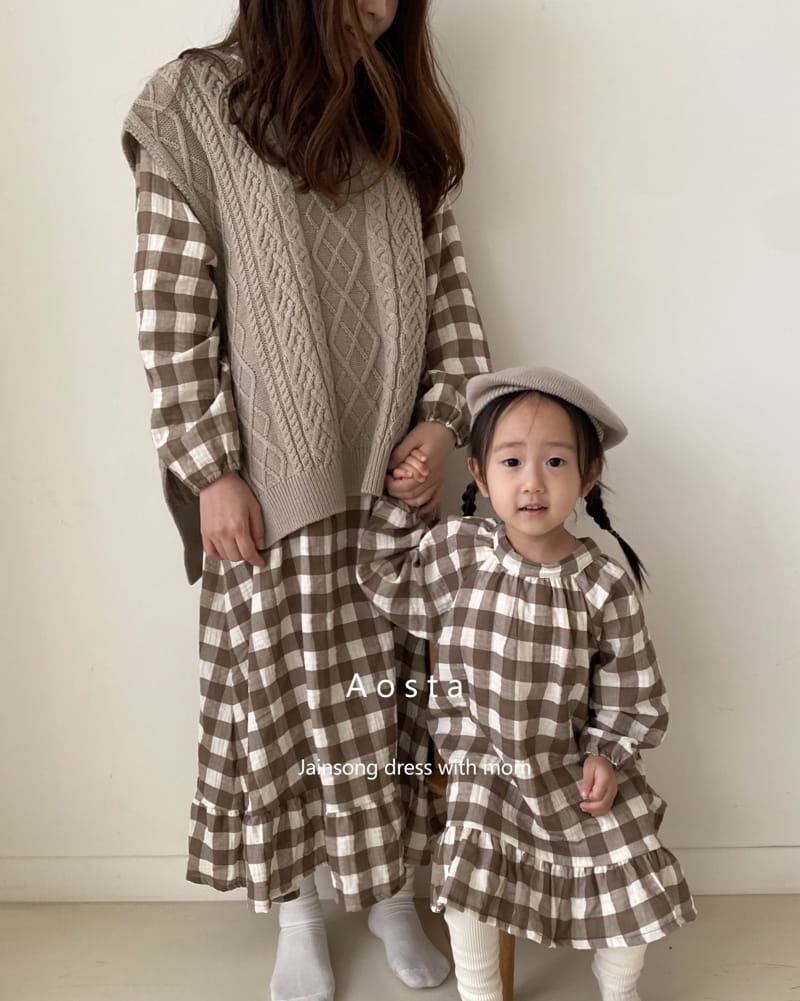 AOSTA - Korean Children Fashion - #Kfashion4kids - Mom Jane One-piece - 5