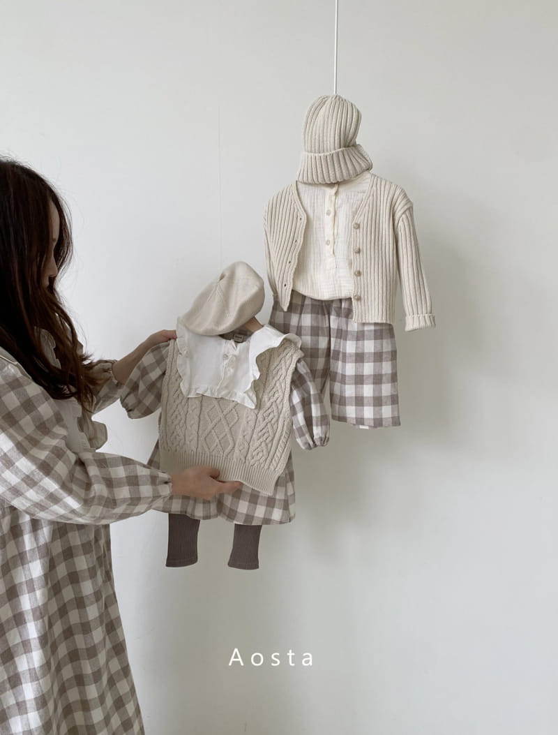 AOSTA - Korean Children Fashion - #Kfashion4kids - Beige Pants - 10