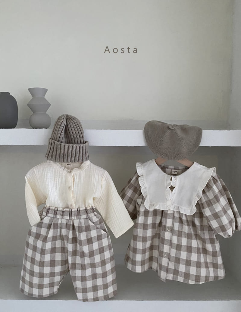 AOSTA - Korean Children Fashion - #Kfashion4kids - Beige Pants - 12