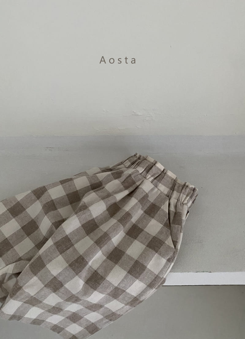 AOSTA - Korean Children Fashion - #Kfashion4kids - Beige Pants - 4