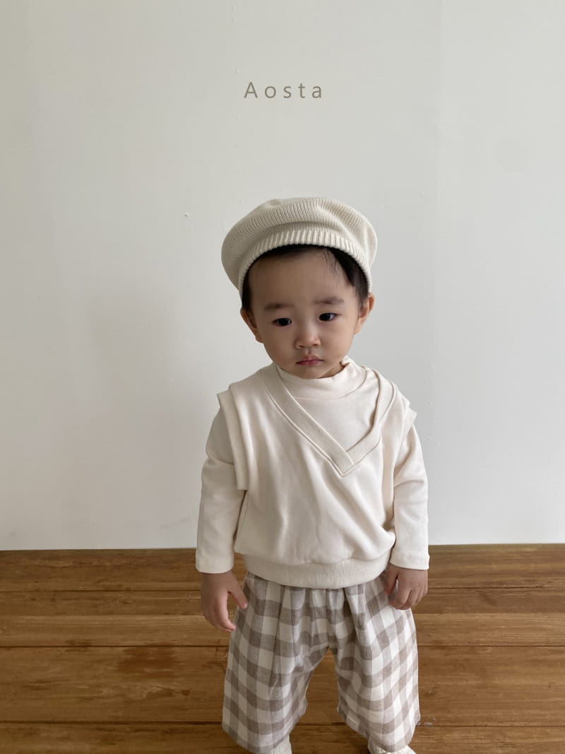 AOSTA - Korean Children Fashion - #Kfashion4kids - Beige Pants - 5