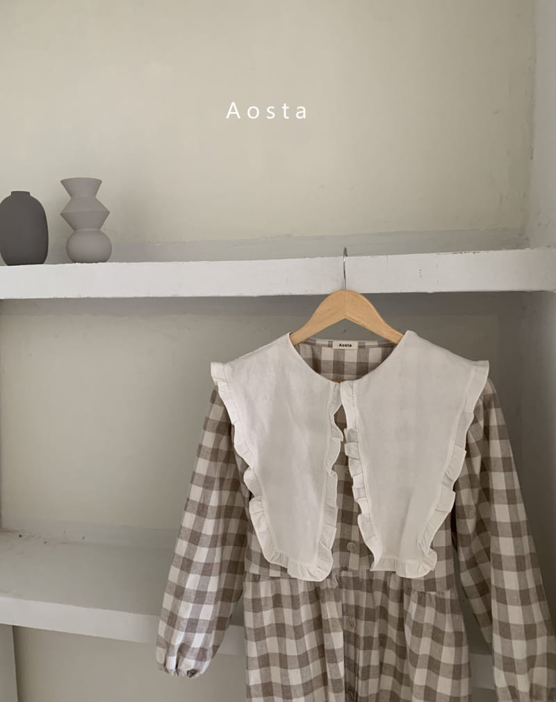 AOSTA - Korean Children Fashion - #Kfashion4kids - Mom Beige One-piece - 9