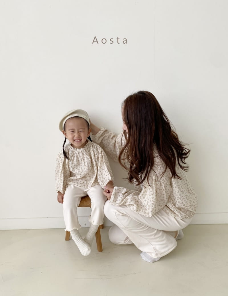 AOSTA - Korean Children Fashion - #Kfashion4kids - Mom Mone Blouse