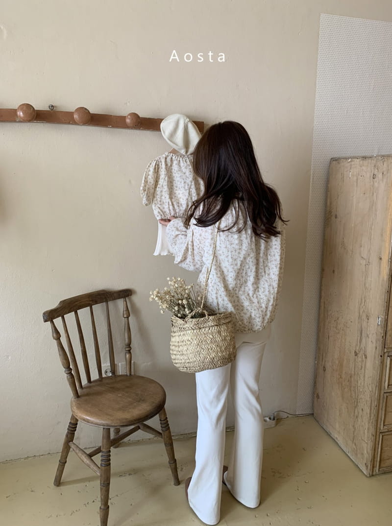 AOSTA - Korean Children Fashion - #Kfashion4kids - Mom Mone Blouse - 6