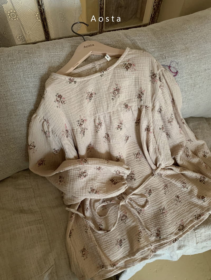 AOSTA - Korean Children Fashion - #Kfashion4kids - Mom Chamomile Blouse - 11