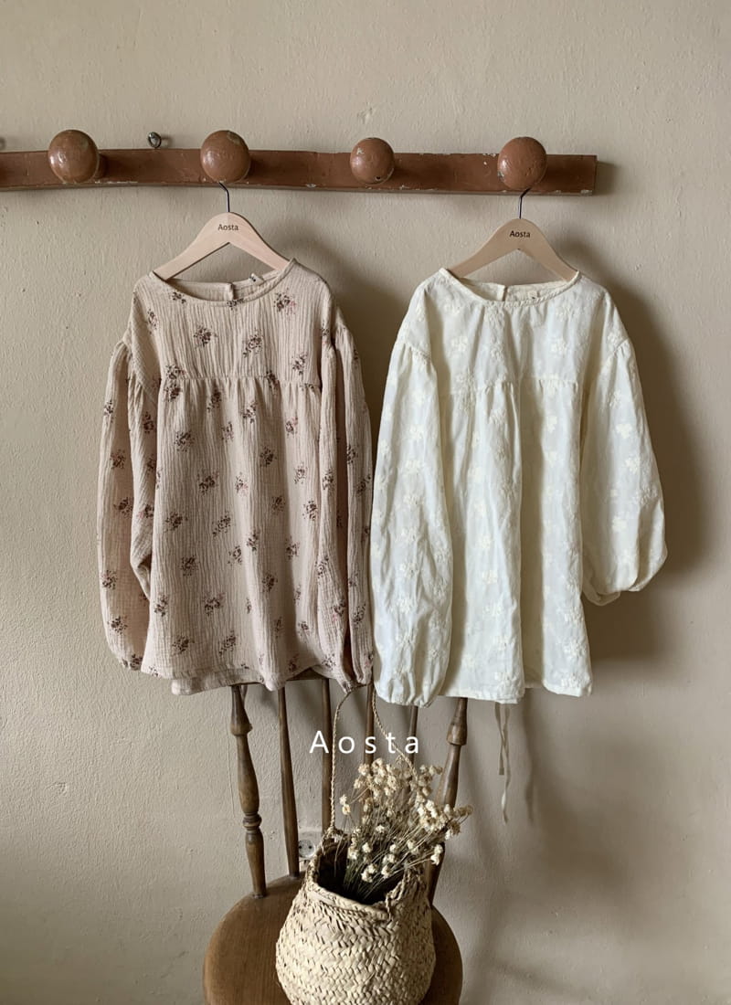 AOSTA - Korean Children Fashion - #Kfashion4kids - Mom Chamomile Blouse - 3