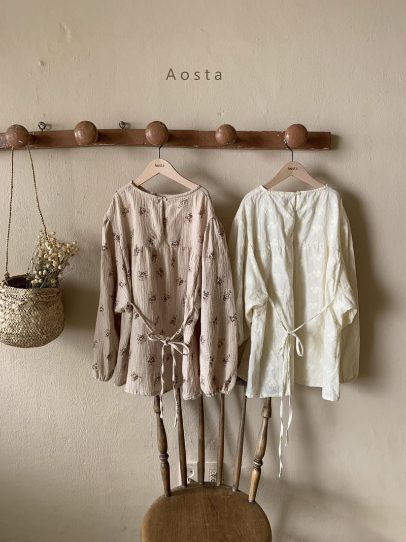 AOSTA - Korean Children Fashion - #Kfashion4kids - Mom Chamomile Blouse - 4