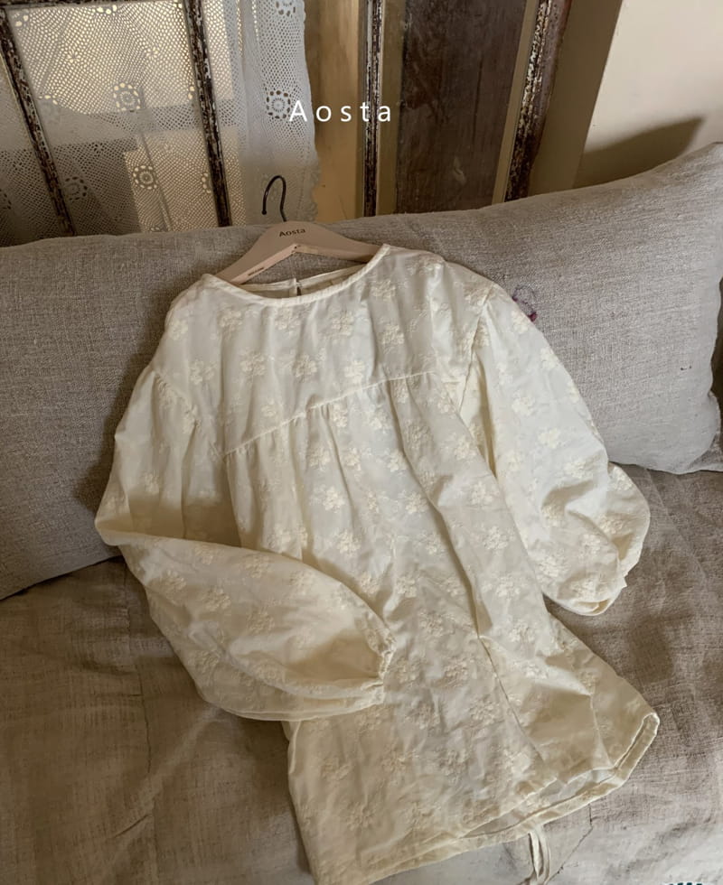 AOSTA - Korean Children Fashion - #Kfashion4kids - Mom Chamomile Blouse - 5