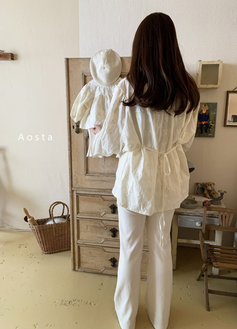 AOSTA - Korean Children Fashion - #Kfashion4kids - Mom Chamomile Blouse - 9