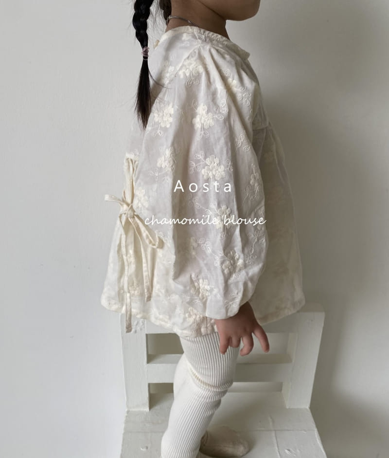 AOSTA - Korean Children Fashion - #Kfashion4kids - Chamomile Blouse