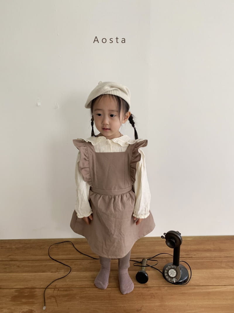 AOSTA - Korean Children Fashion - #Kfashion4kids - Melting Rose Blouse