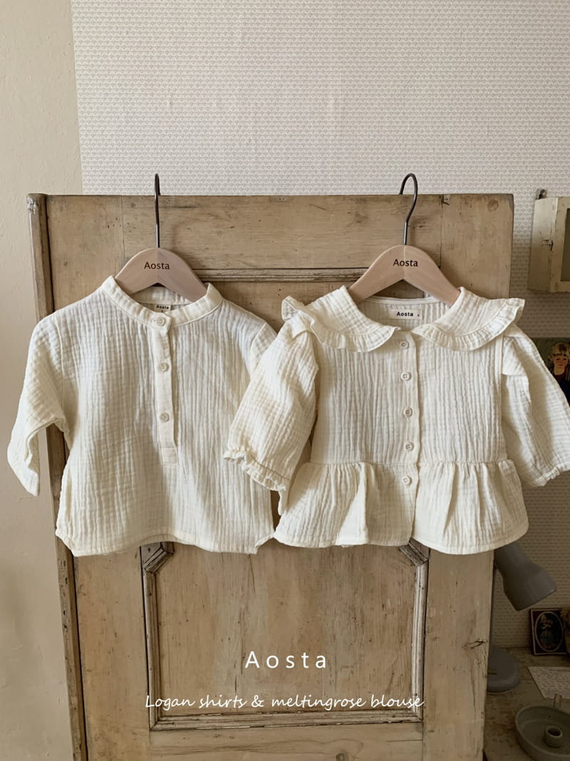 AOSTA - Korean Children Fashion - #Kfashion4kids - Melting Rose Blouse - 11