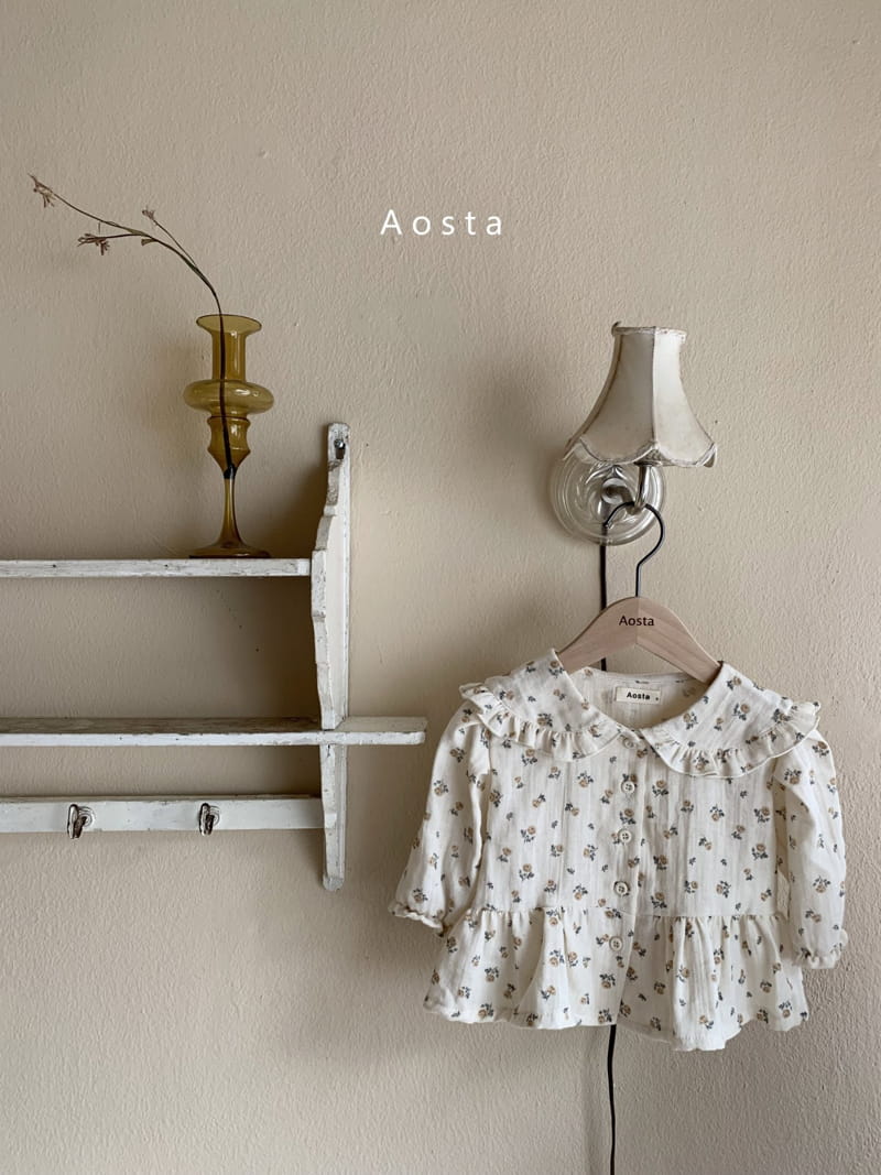 AOSTA - Korean Children Fashion - #Kfashion4kids - Melting Rose Blouse - 5