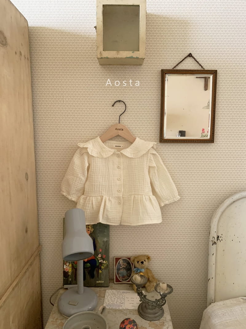 AOSTA - Korean Children Fashion - #Kfashion4kids - Melting Rose Blouse - 9