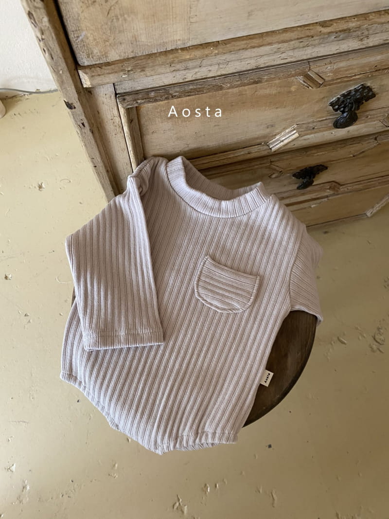 AOSTA - Korean Children Fashion - #Kfashion4kids - Butter Scoop Bodysuit - 12