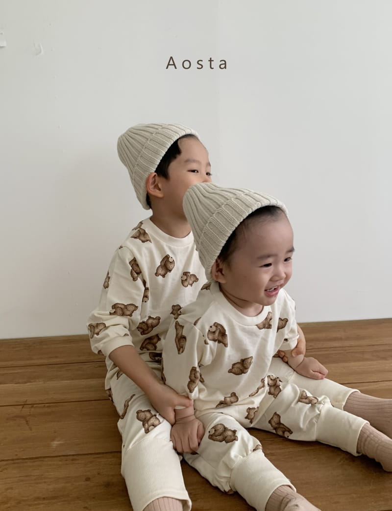 AOSTA - Korean Children Fashion - #Kfashion4kids - Circle Bear Pants - 11