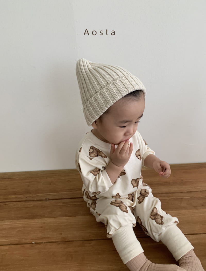 AOSTA - Korean Children Fashion - #Kfashion4kids - Circle Bear Pants - 6