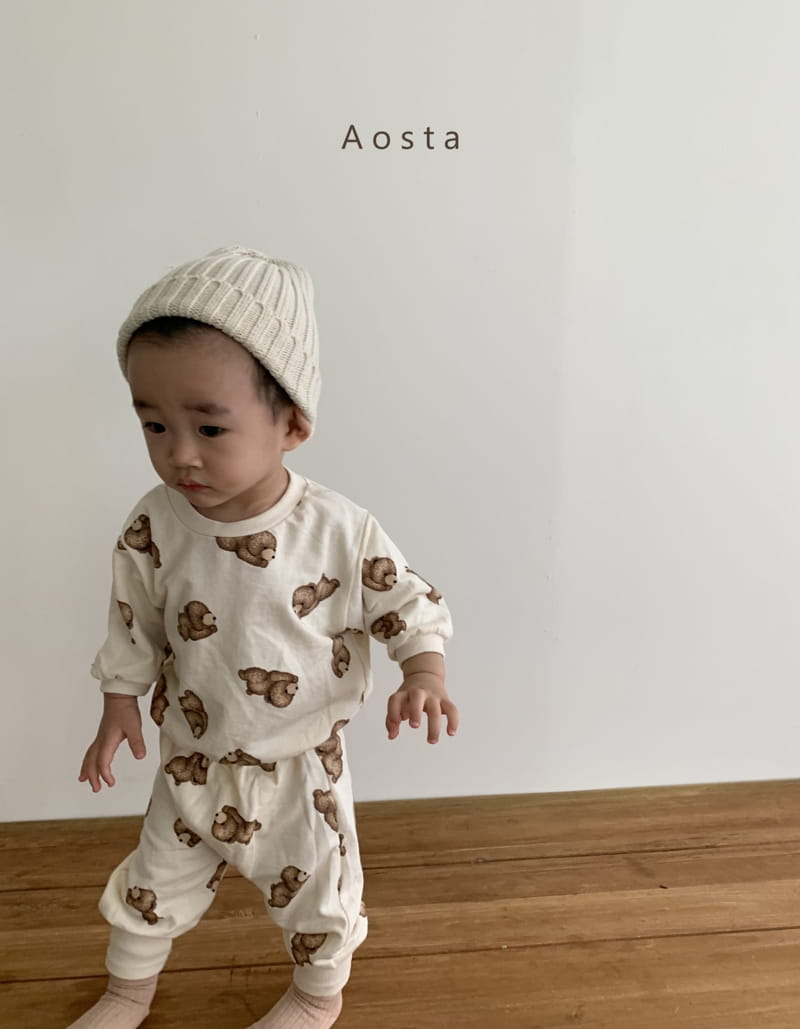 AOSTA - Korean Children Fashion - #Kfashion4kids - Circle Bear Pants - 7
