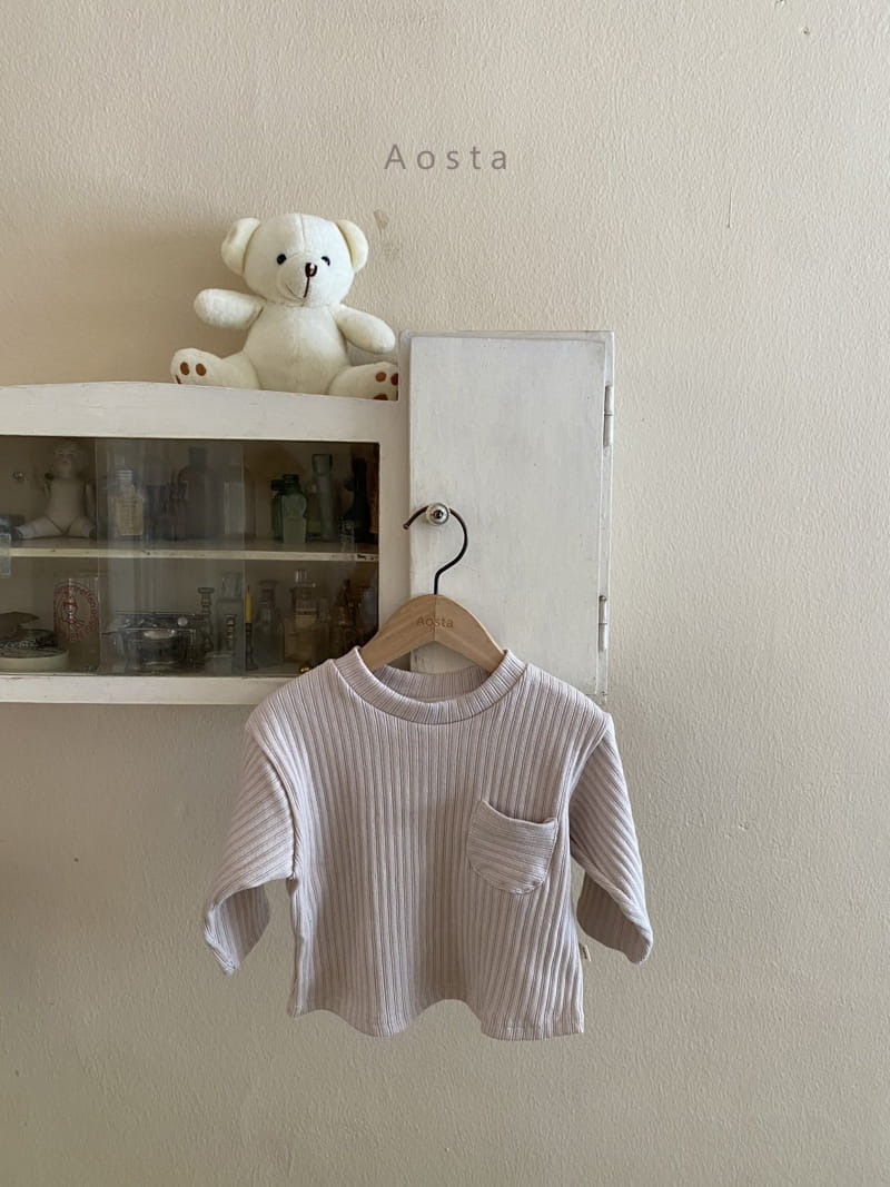 AOSTA - Korean Children Fashion - #Kfashion4kids - Butter Scoop Tee - 4
