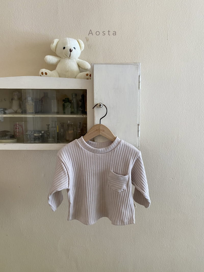 AOSTA - Korean Children Fashion - #Kfashion4kids - Butter Scoop Tee - 5