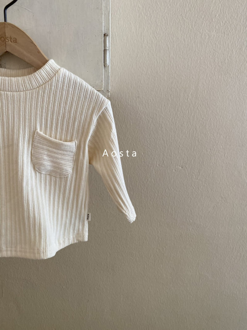 AOSTA - Korean Children Fashion - #Kfashion4kids - Butter Scoop Tee - 8