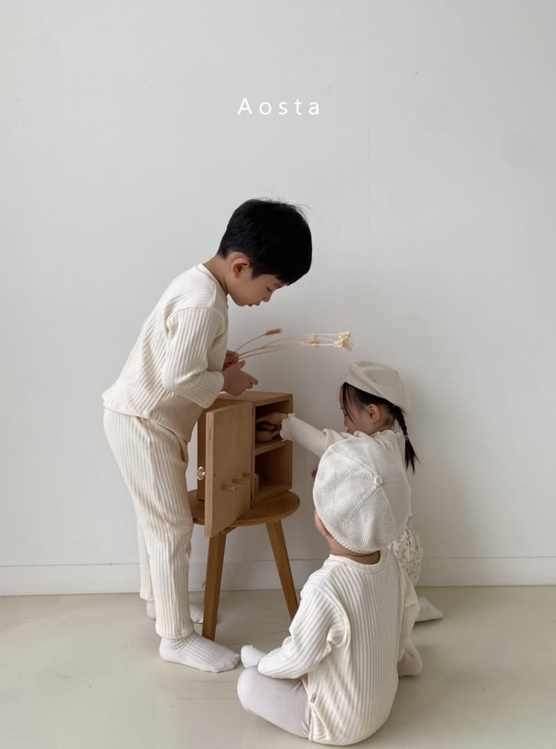 AOSTA - Korean Children Fashion - #Kfashion4kids - Butter Scoop Tee - 9