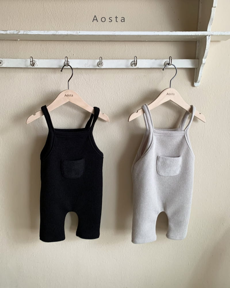 AOSTA - Korean Children Fashion - #Kfashion4kids - Bam Bam Jumpsuit - 2