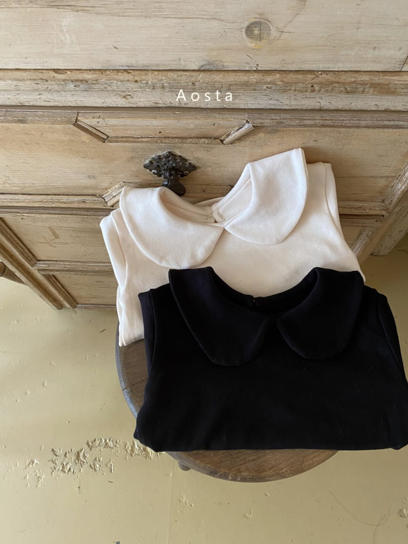 AOSTA - Korean Children Fashion - #Kfashion4kids - Circle Collar Tee - 3