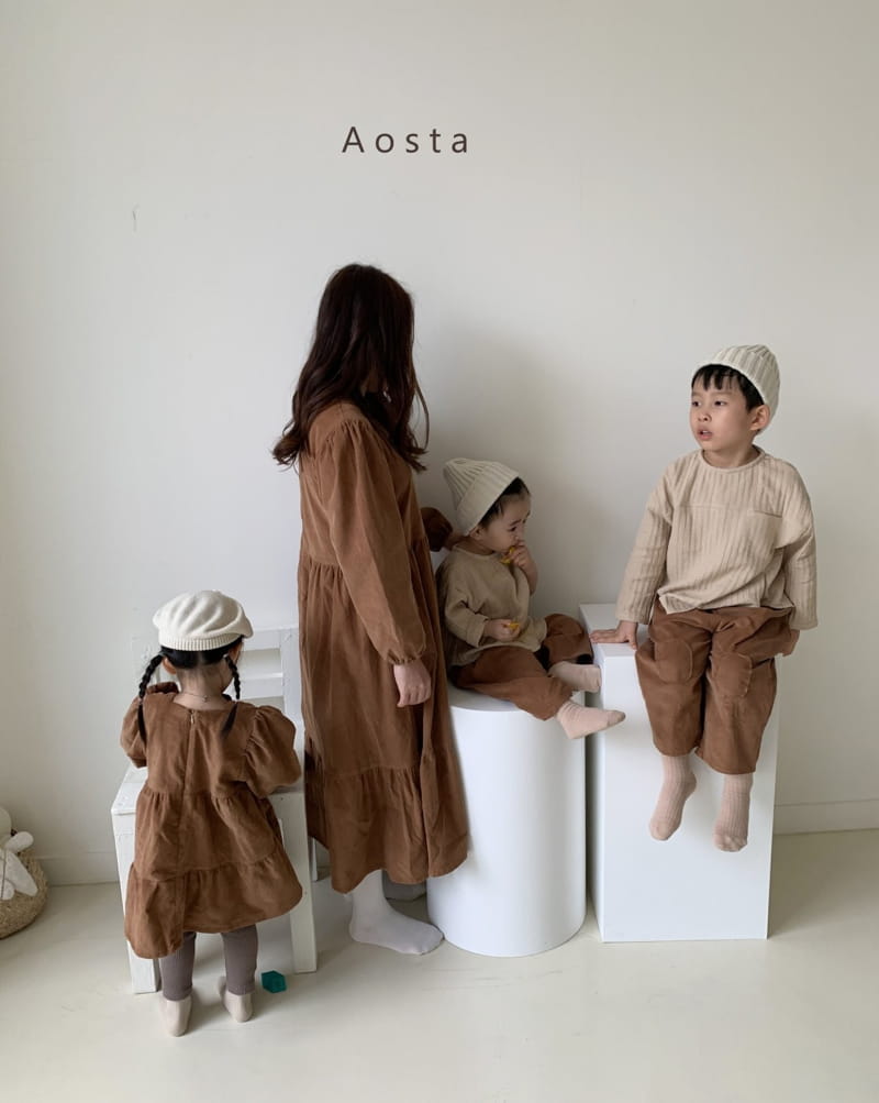 AOSTA - Korean Children Fashion - #Kfashion4kids - Mom Goop One-piece