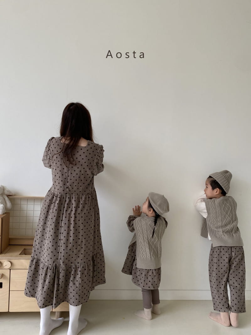 AOSTA - Korean Children Fashion - #Kfashion4kids - Mom Goop One-piece - 8