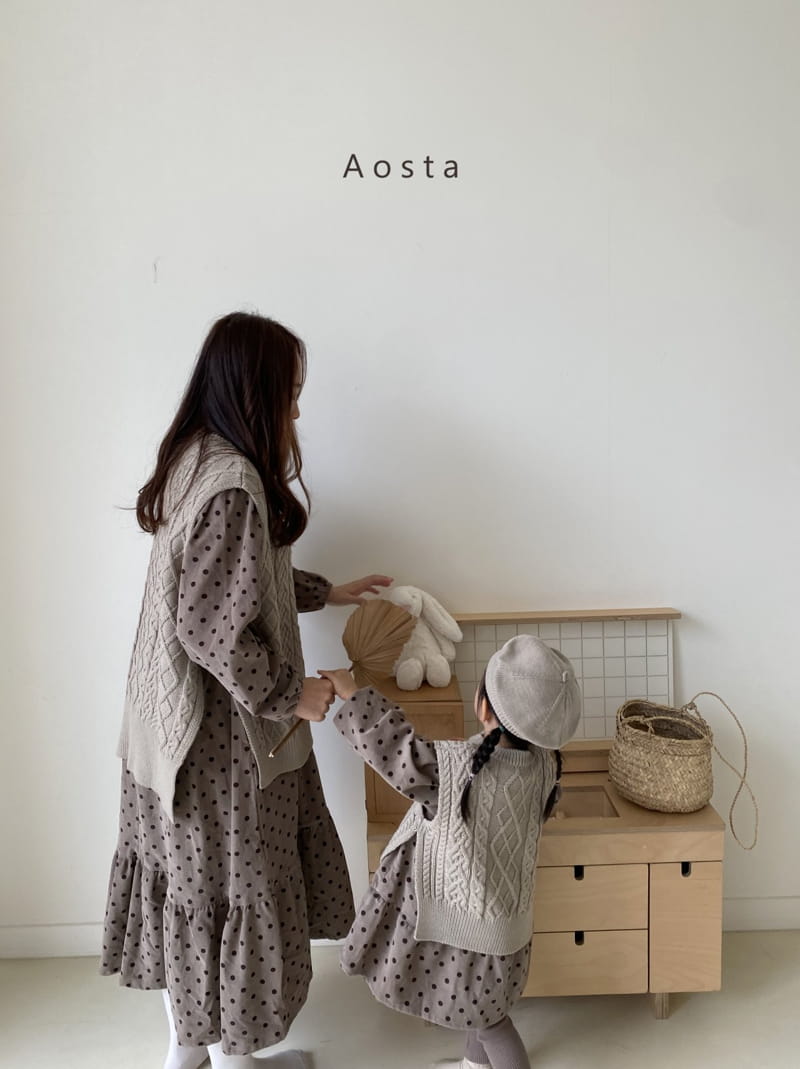 AOSTA - Korean Children Fashion - #Kfashion4kids - Mom Goop One-piece - 9