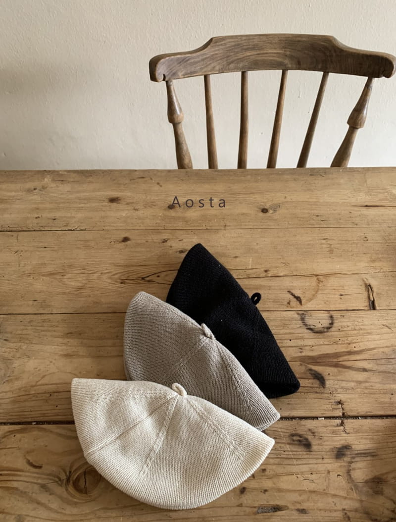 AOSTA - Korean Children Fashion - #Kfashion4kids - Knit Beret - 2