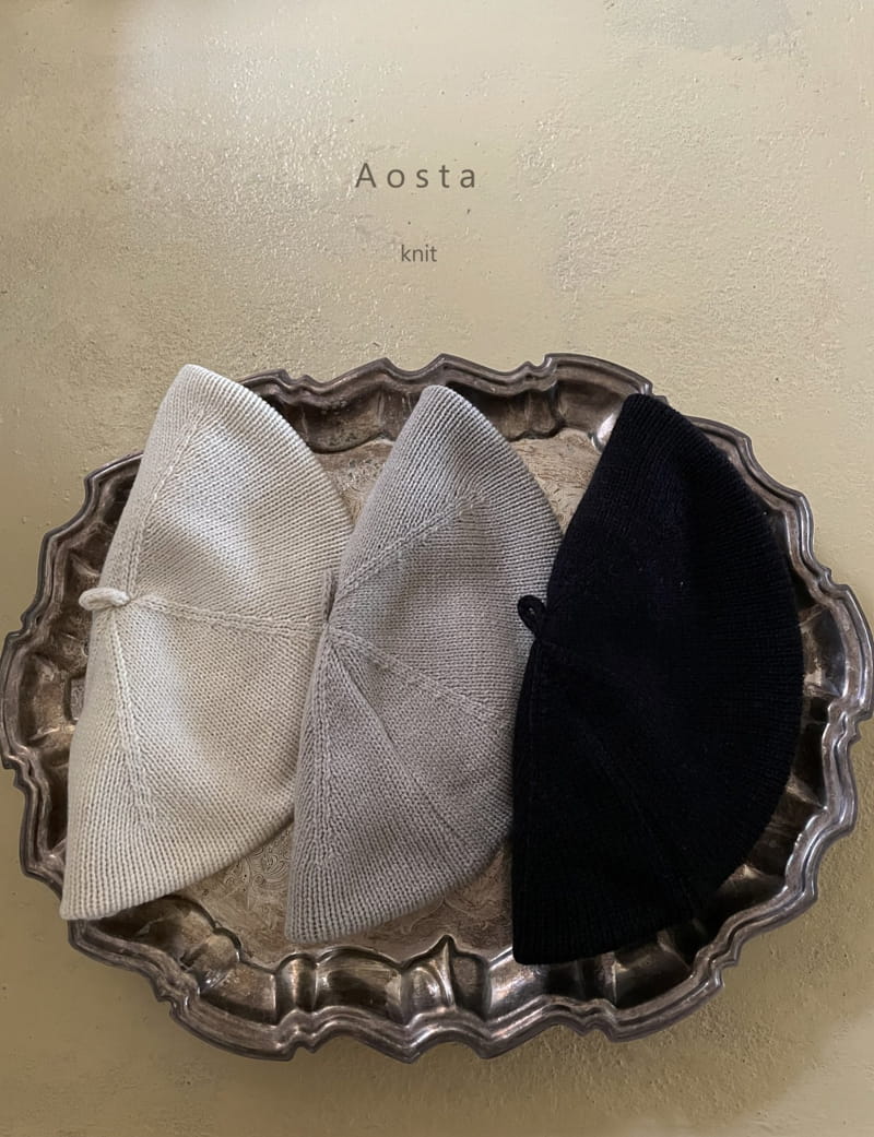 AOSTA - Korean Children Fashion - #Kfashion4kids - Knit Beret - 4