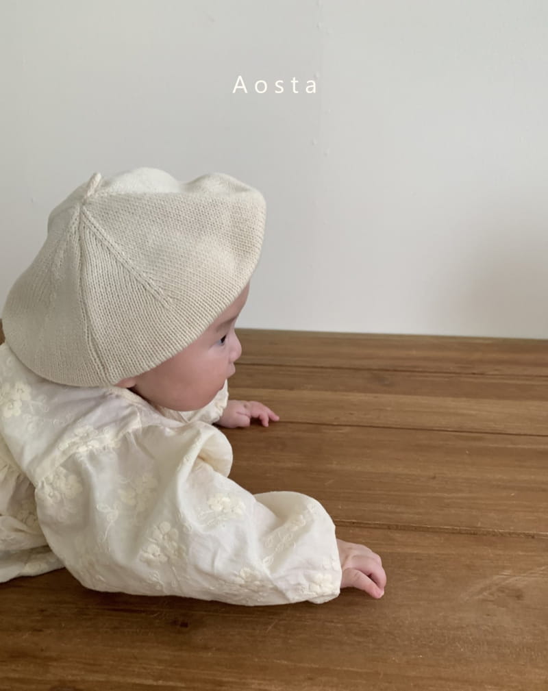 AOSTA - Korean Children Fashion - #Kfashion4kids - Knit Beret - 6