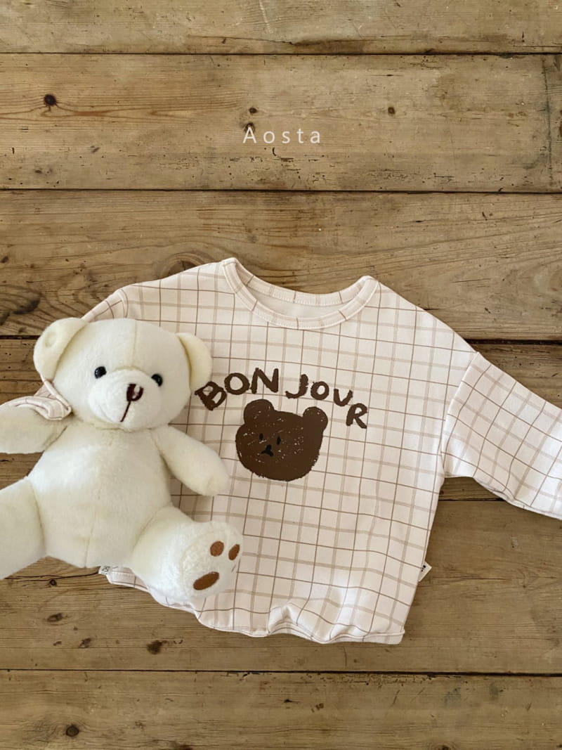 AOSTA - Korean Children Fashion - #Kfashion4kids - Bonjour Tee