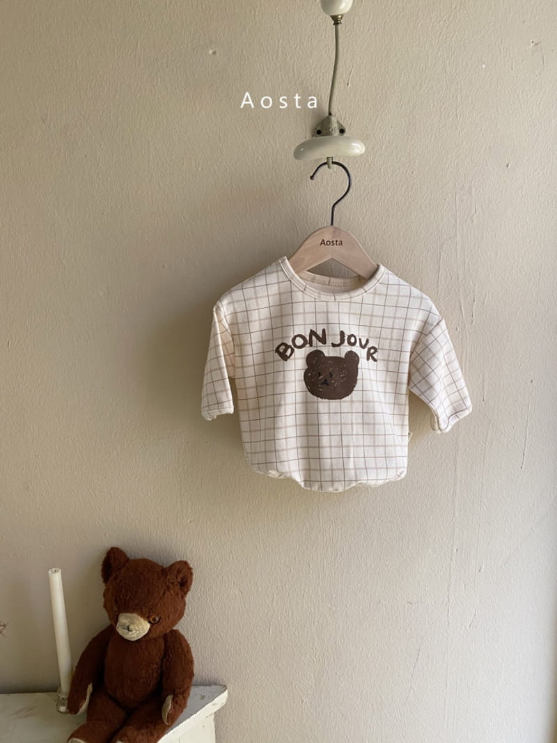 AOSTA - Korean Children Fashion - #Kfashion4kids - Bonjour Tee - 2
