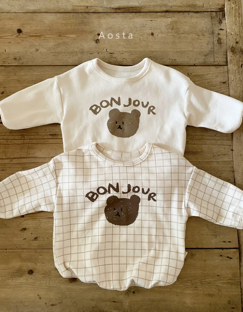 AOSTA - Korean Children Fashion - #Kfashion4kids - Bonjour Tee - 3