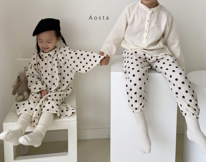 AOSTA - Korean Children Fashion - #Kfashion4kids - Rib Leggings - 8