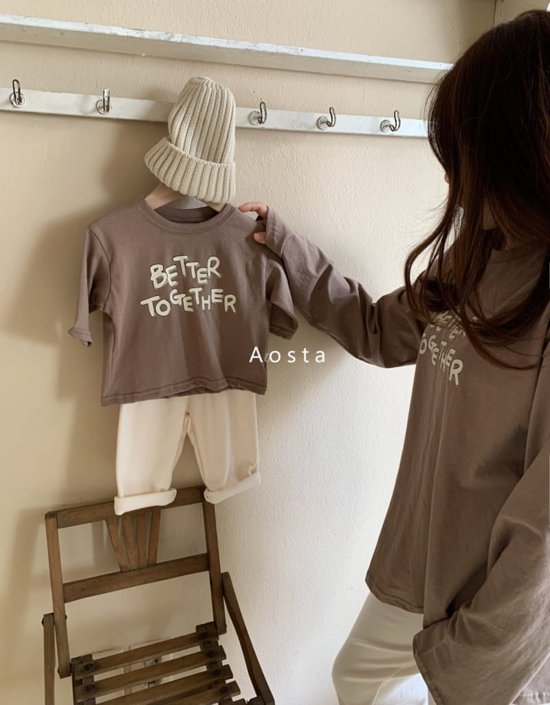 AOSTA - Korean Children Fashion - #Kfashion4kids - Mom Together Tee - 6