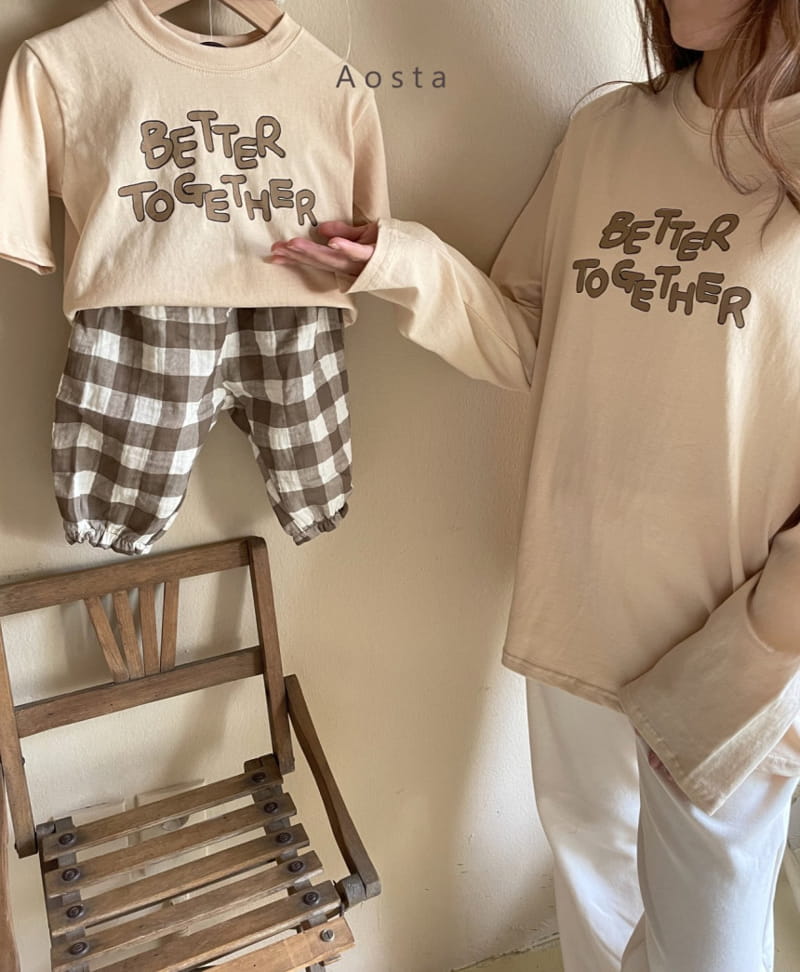 AOSTA - Korean Children Fashion - #Kfashion4kids - Mom Together Tee - 7