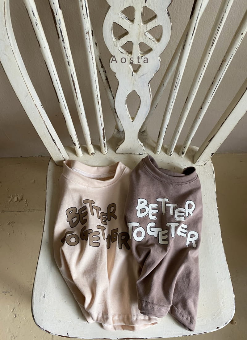 AOSTA - Korean Children Fashion - #Kfashion4kids - Together Tee