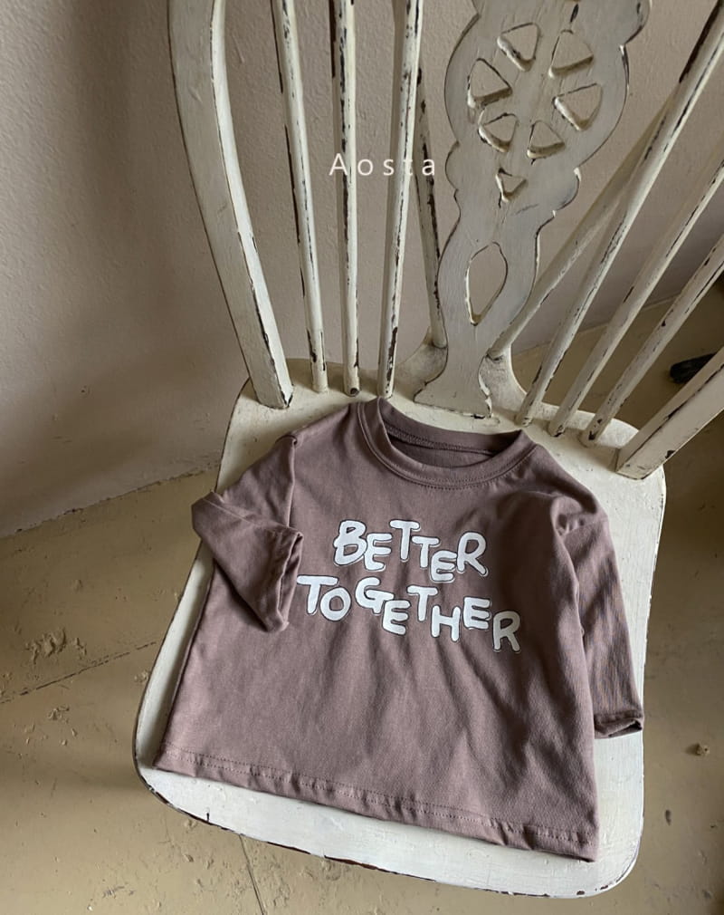 AOSTA - Korean Children Fashion - #Kfashion4kids - Together Tee - 2