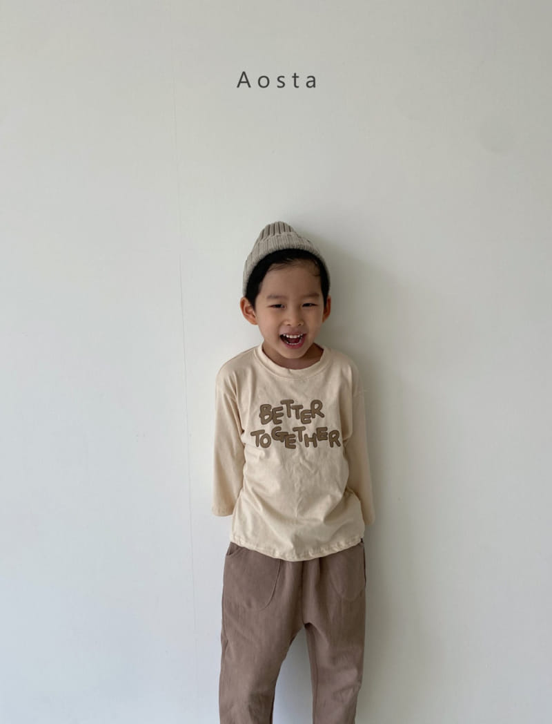 AOSTA - Korean Children Fashion - #Kfashion4kids - Together Tee - 9