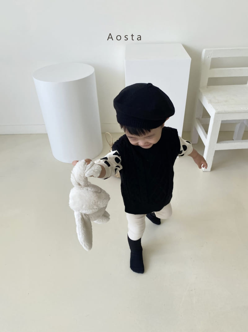 AOSTA - Korean Children Fashion - #Kfashion4kids - Knit Vest - 10