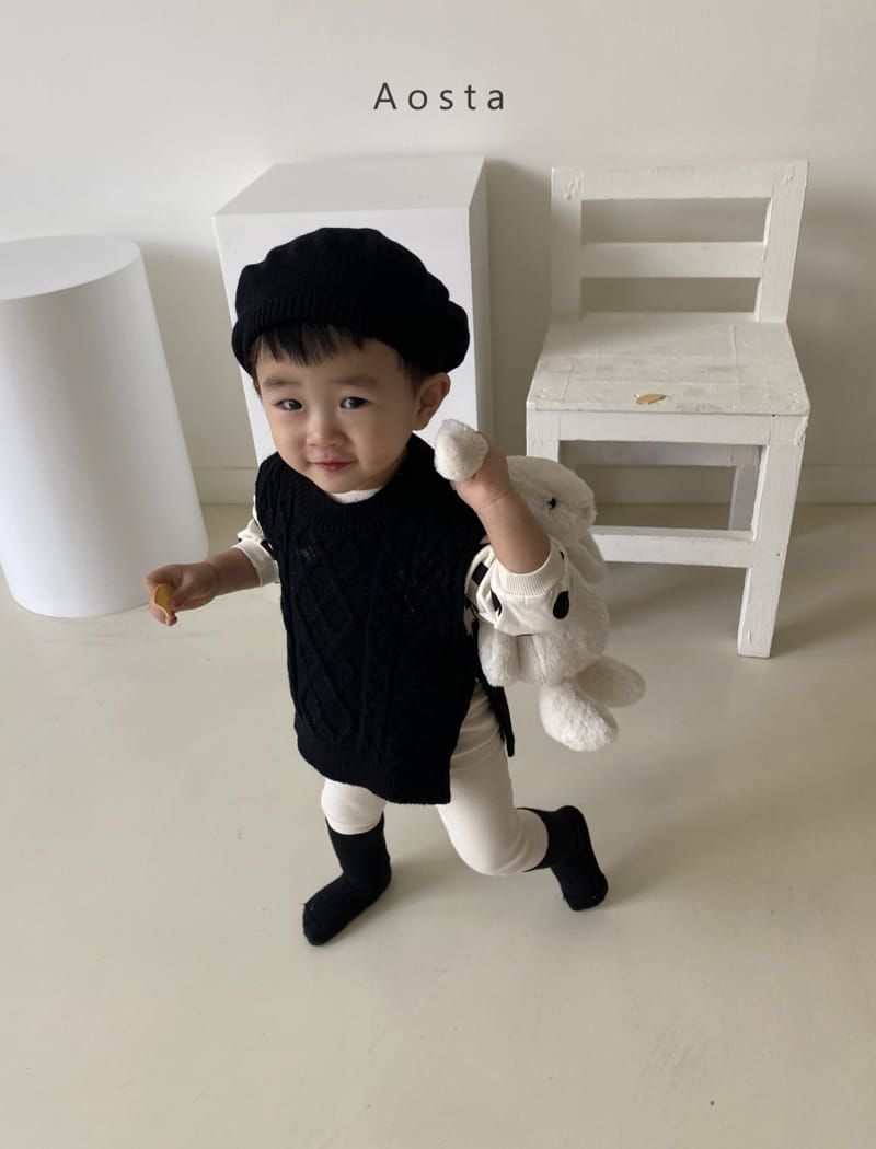 AOSTA - Korean Children Fashion - #Kfashion4kids - Knit Vest - 11