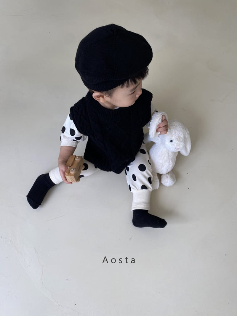 AOSTA - Korean Children Fashion - #Kfashion4kids - Knit Vest - 12