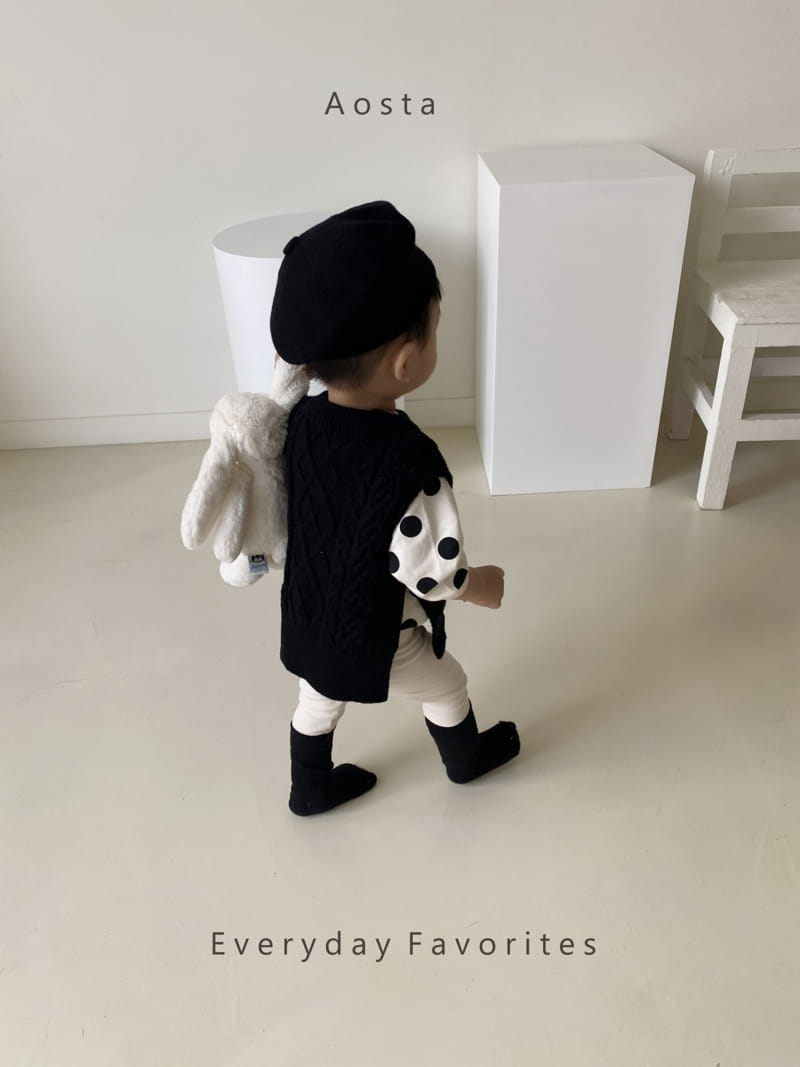AOSTA - Korean Children Fashion - #Kfashion4kids - Knit Vest - 4