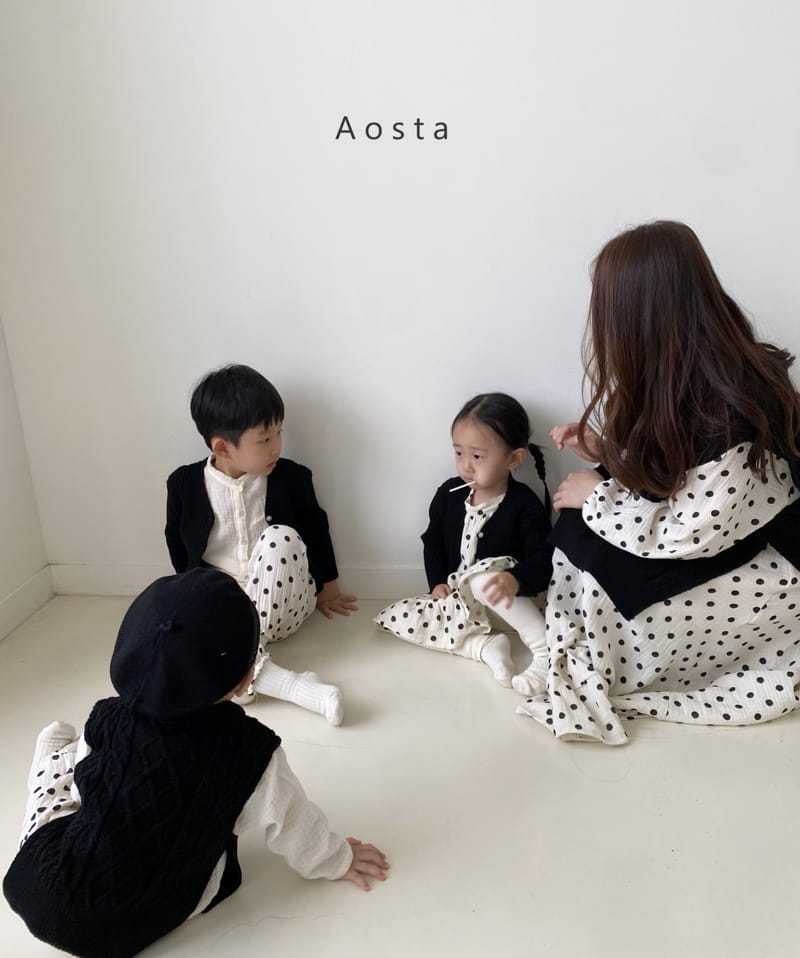 AOSTA - Korean Children Fashion - #Kfashion4kids - Knit Vest - 6
