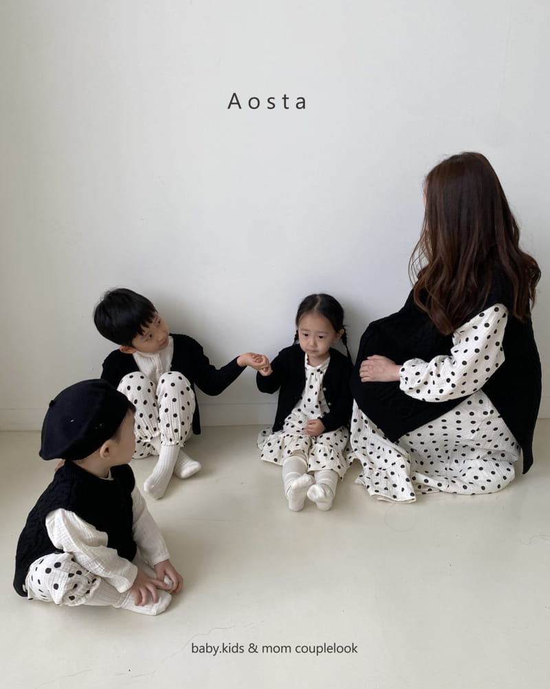 AOSTA - Korean Children Fashion - #Kfashion4kids - Knit Vest - 7